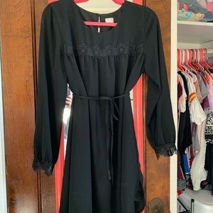 Black Long Sleeve Dress from Nordstrom Rack